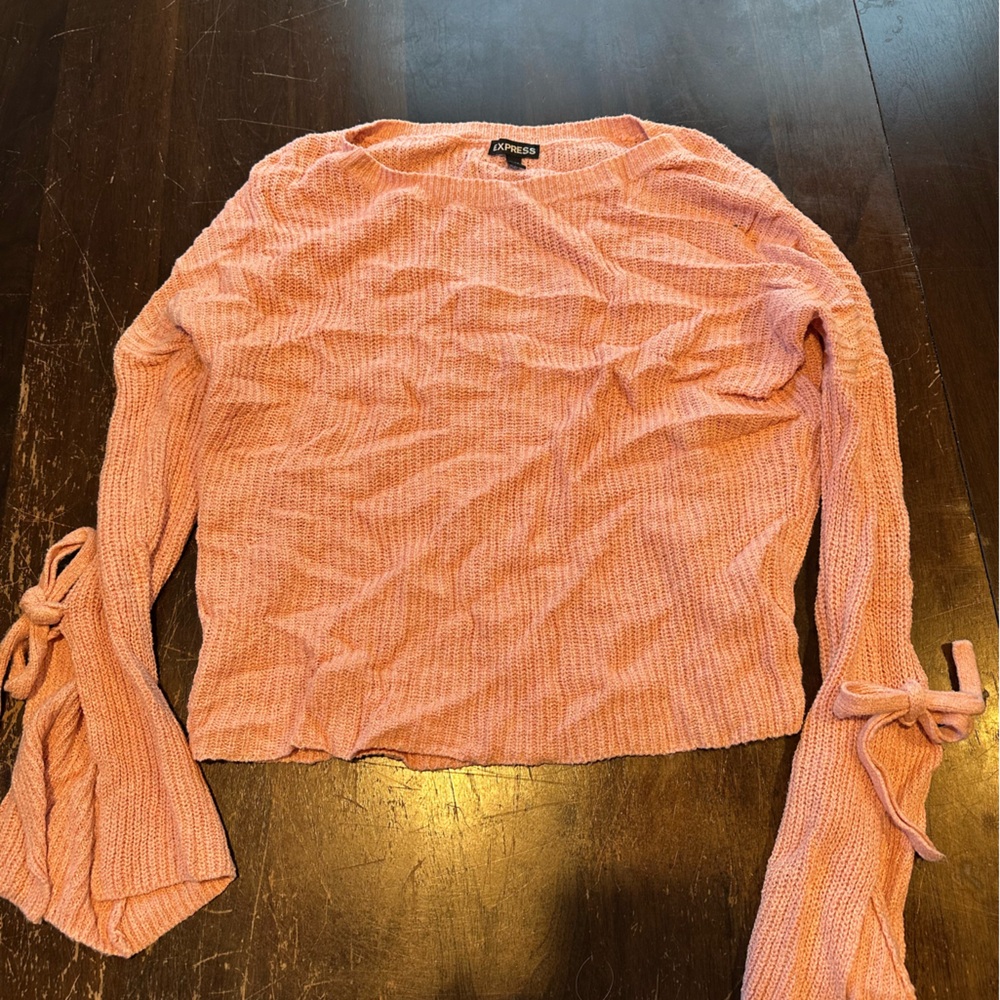 Express Blush Knit Sweater